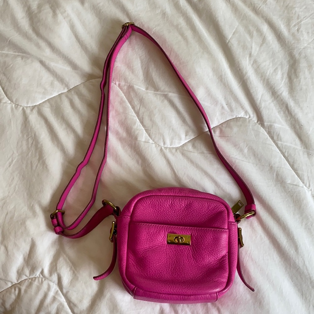 J crew pink crossbody